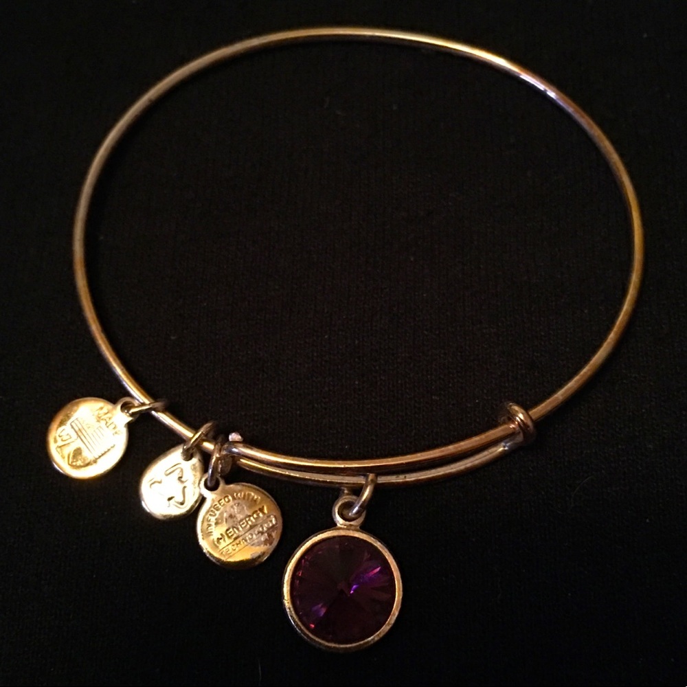 Alex and Andi Amethyst bracelet.